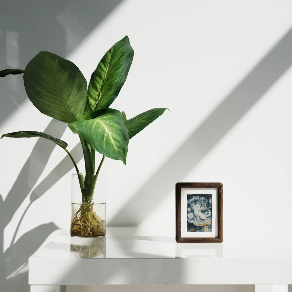 KoKonna 4" E-Ink Frame - Wood